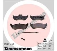 ZIMMERMANN 23190.165.2 Kit pastiglie freni