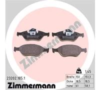 Pastiglie freno 23202.185.1 ZIMMERMANN per FORD MAZDA