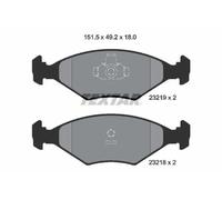 Pastiglie freno 2321901 TEXTAR per FIAT PALIO PALIO Weekend ALBEA