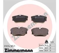 ZIMMERMANN 23224.165.1 Kit pastiglie freni