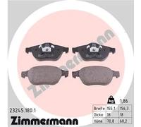ZIMMERMANN 23245.180.1 Kit pastiglie freni