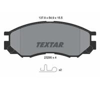 2329002 Kit pastiglie freno, Freno a disco anteriore (MARCA-TEXTAR)..