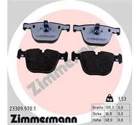 Pastiglie freno 23309.970.1 ZIMMERMANN per BMW BENTLEY ROLLS-ROYCE