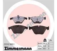 Pastiglie freno 23312.900.1 ZIMMERMANN per BMW 3 Cabriolet 7 5 5 Touring 3 6