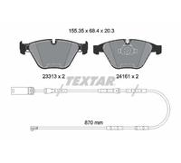 Textar Set pastiglie freno 2331307 anteriore per BMW