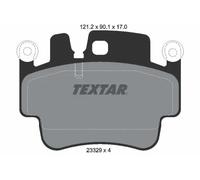 TEXTAR 2332902 Kit pastiglie freni per PORSCHE 911 (996) BOXSTER (986) 911 (997)