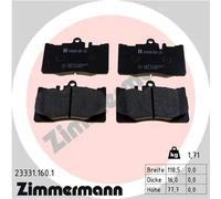 ZIMMERMANN 23331.160.1 Kit pastiglie freni