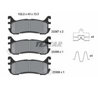 Textar Kit pastiglie freni 2338704 posteriori per Mazda MX-5 / 323
