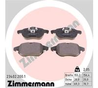 ZIMMERMANN 23402.200.1 Kit pastiglie freni