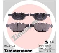 ZIMMERMANN 23448.210.1 Kit pastiglie freni