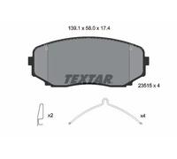 TEXTAR 2351503 Kit pastiglie freni