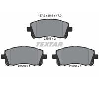 TEXTAR 2355802 Kit pastiglie freni