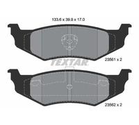 Textar Pastiglie Posteriore per Chrysler Cirrus PT Cruiser Dodge Plymouth Neon