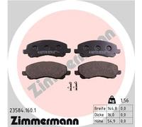 ZIMMERMANN 23584.160.1 Kit pastiglie freni