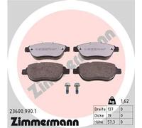 Pastiglie freno 23600.990.1 ZIMMERMANN per FIAT CITROËN PEUGEOT LANCIA