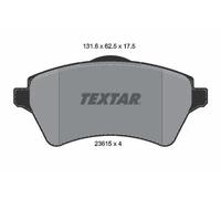 Pastiglie freno 2361501 TEXTAR per LAND ROVER FREELANDER I FREELANDER I Soft Top