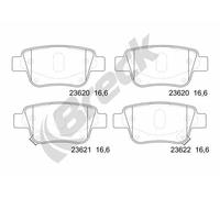 Pastiglie freno 23620 00 702 10 BRECK per TOYOTA AVENSIS Familiare AVENSIS