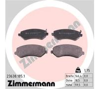 Pastiglie freno 23638.185.1 ZIMMERMANN per CHRYSLER JEEP