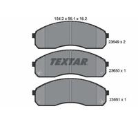 TEXTAR Kit pastiglie freni