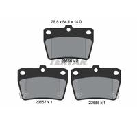 Set di pastiglie freno TEXTAR 2365601, posteriore