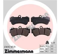 Pastiglie freno 23692.165.9 ZIMMERMANN per VW PORSCHE