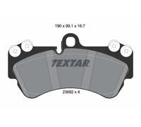 Pastiglie freno 2369202 TEXTAR per VW MERCEDES-BENZ PORSCHE