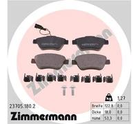 Pastiglie freno 23705.180.2 ZIMMERMANN per ALFA ROMEO FIAT LANCIA CITROËN