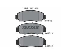 TEXTAR Kit pastiglie freni