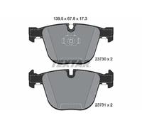 Set di pastiglie freno TEXTAR 2373001, posteriore
