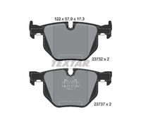Set di pastiglie freno TEXTAR 2373201, posteriore