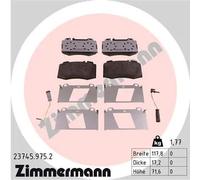 ZIMMERMANN 23745.975.2 Kit pastiglie freni