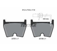 TEXTAR 2375104 Kit pastiglie freni