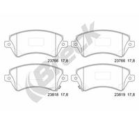 Pastiglie freno 23766 00 701 10 BRECK per TOYOTA COROLLA COROLLA Familiare