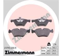 ZIMMERMANN 23793.200.9 Kit pastiglie freni