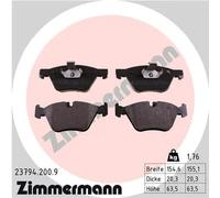 Pastiglie freno 23794.200.9 ZIMMERMANN per BMW 3 Cabriolet 3 3 Touring 3 Coupé