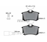2382301 Kit pastiglie freno a disco posteriore (MARCA-TEXTAR)..