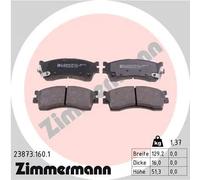 ZIMMERMANN 23873.160.1 Kit pastiglie freni
