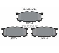 TEXTAR 2387601 Kit pastiglie freni