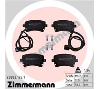 Pastiglie freno 23883.175.1 ZIMMERMANN per VW PHAETON