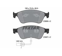 Pastiglie freno 2389601 TEXTAR per VW AUDI