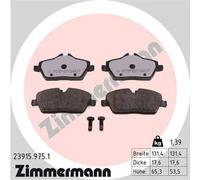 Pastiglie freno 23915.975.1 ZIMMERMANN per MINI BMW FORD