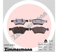 Pastiglie freno 23925.910.1 ZIMMERMANN per MERCEDES-BENZ CLASSE R CLASSE E