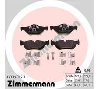 ZIMMERMANN 23926.170.2 Kit pastiglie freni