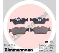ZIMMERMANN 23935.175.1 Kit pastiglie freni