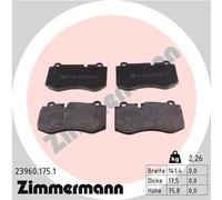ZIMMERMANN 23960.175.1 Kit pastiglie freni