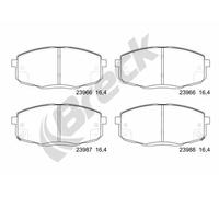 Pastiglie freno 23966 00 701 10 BRECK per KIA HYUNDAI