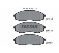 2397001 Kit pastiglie freno, Freno a disco anteriore (MARCA TEXTAR)..