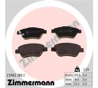 ZIMMERMANN 23982.180.1 Kit pastiglie freni