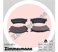 ZIMMERMANN 24004.165.1 Kit pastiglie freni
