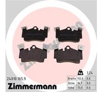 ZIMMERMANN Kit pastiglie freni 24010.165.9 freno a disco per Audi, Porsche